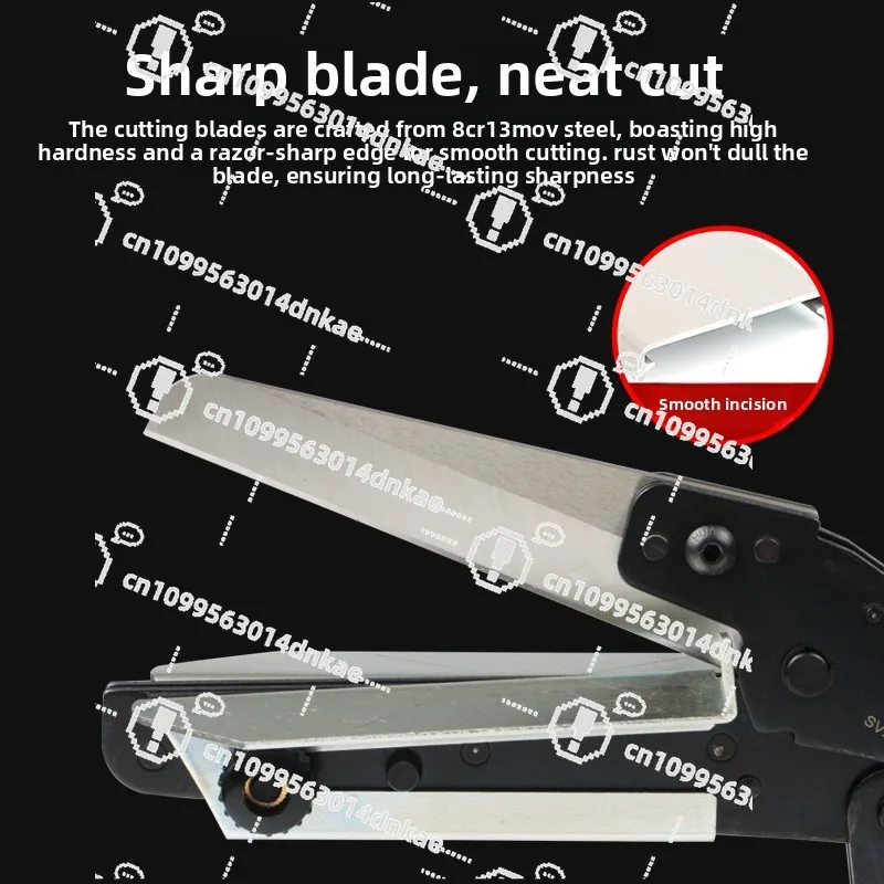 PVC Wire Slot Scissors VSJ-110XC Electrical Assembly Adjustable Professional Cutting Angle Is 45-90 °