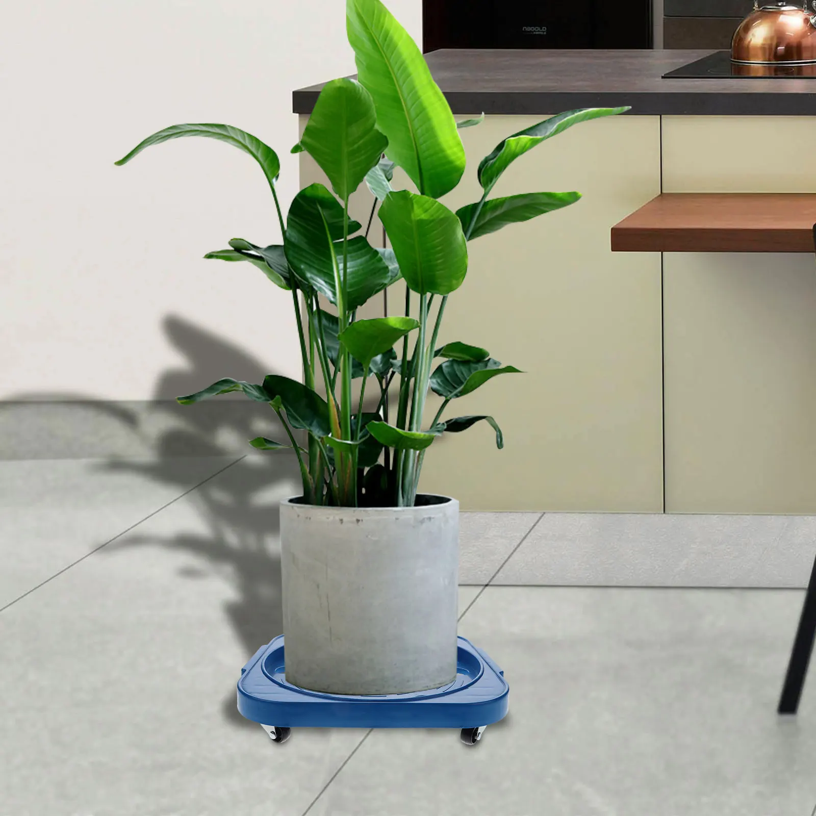 

Gas Cylinder Mobile Stand Propane Tank Tray with Wheels Sturdy Bottom for Kitchen Restaurant Storage Can Pallet