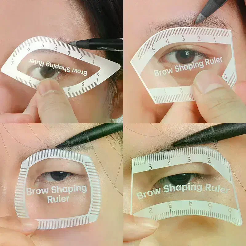 Brow Mapping Ruler Eyebrow Shaping Ruler 1 Minute Fast Drawing Design Brow Easy Tool Microblading Permanent Makeup Stencils