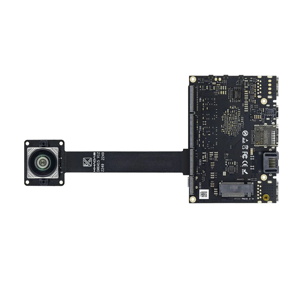 Camera Module Khadas IMX415 8MP HDR Wide Angle Low‑Distortion Auto Camera, Fit for Khadas Vim3 Vim4 Edge2 SBC Development