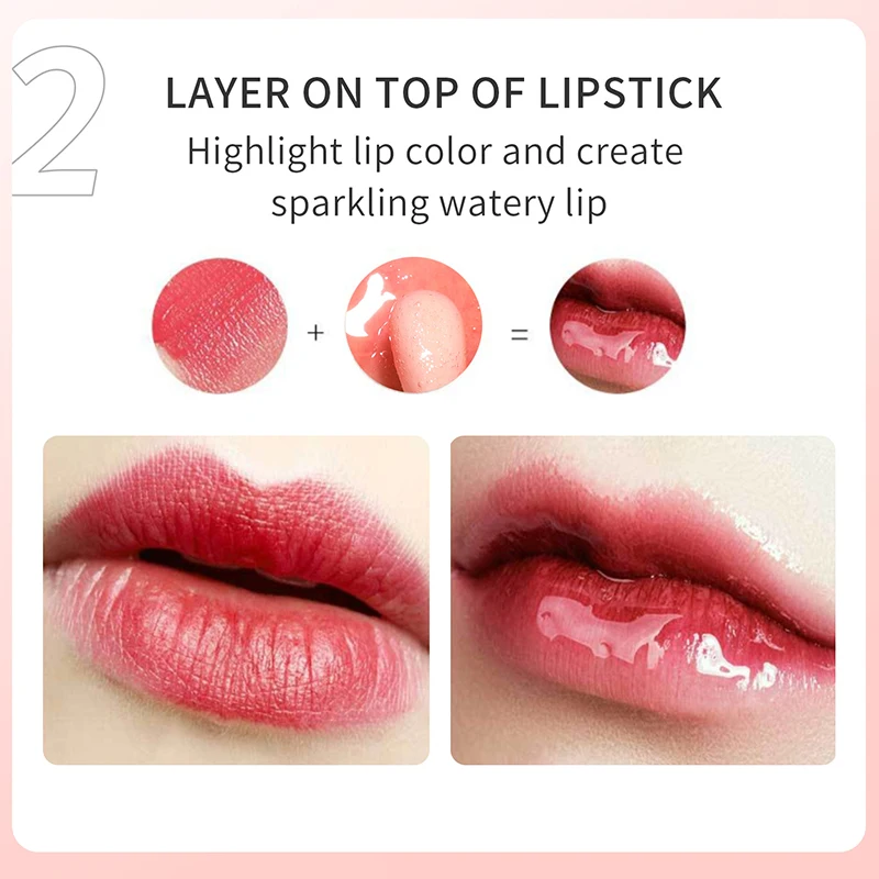 3 Stuks Plumping Lip Olie Hydraterende Lip Glow Olie Sappige Lipgloss Langdurige Voedende Lip Glow Olie Niet Plakkerig