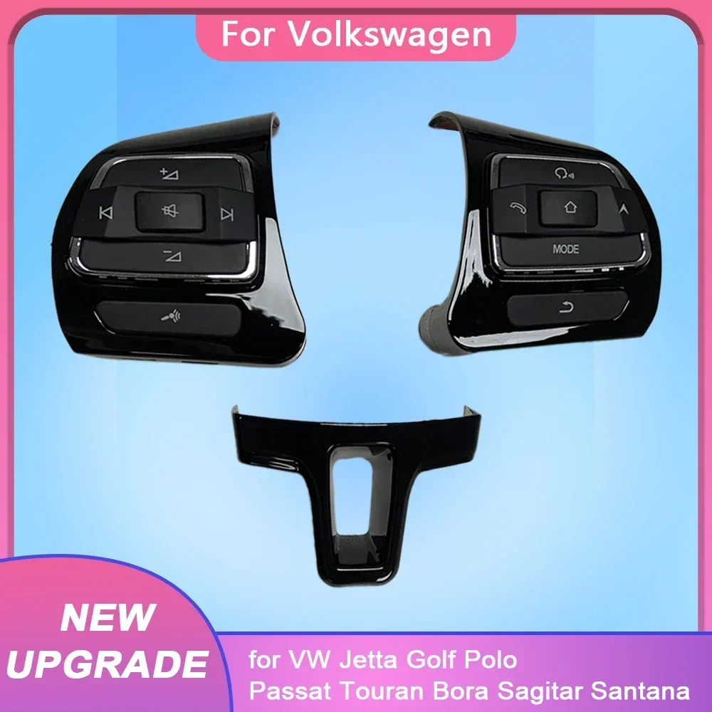 Car Multifunction Steering Wheel Combination Control Switch for VW Golf 6 MK5 Jetta MK6 Polo 6R 9N Touran Bora Sagitar Santana