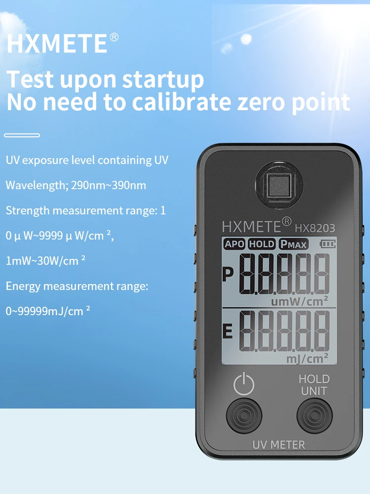 

Digital Ultraviolet Radiation Illuminance Meter UVA UVB Ultraviolet Illuminance Meter Ultraviolet Energy Tester