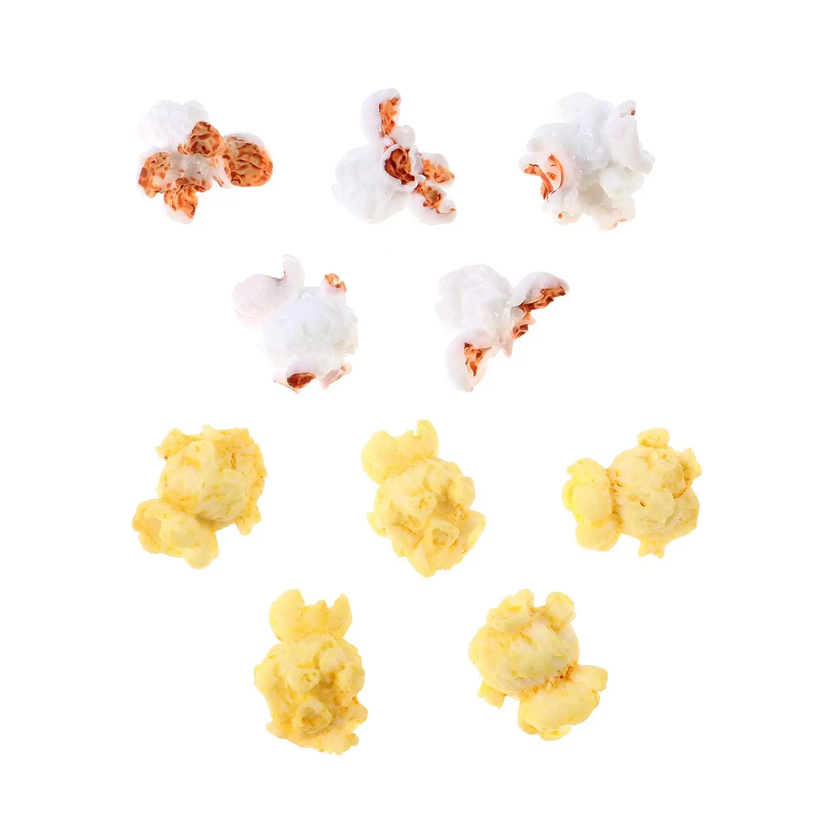 

Resin Popcorn Decor Accessories for Craft DIY Earring Appendix Home Party Decorations Montessori Education Supplies