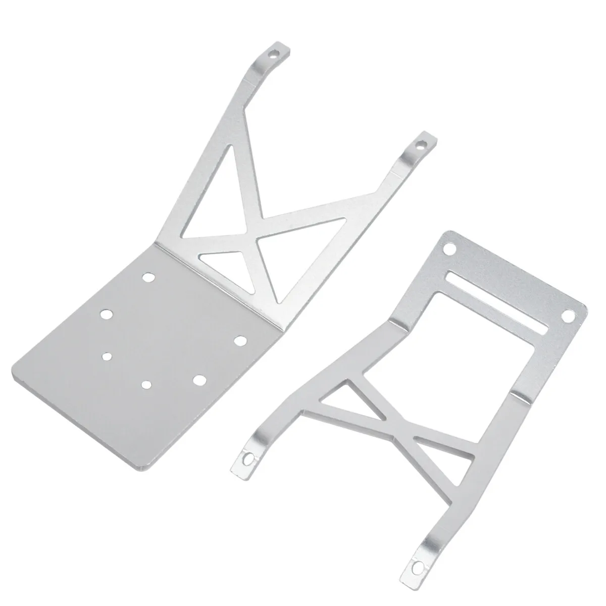 Placa antiderrapante traseira dianteira de alumínio compatível com Traxxas Stampede VXL XL-5 Craniac Skully 2WD