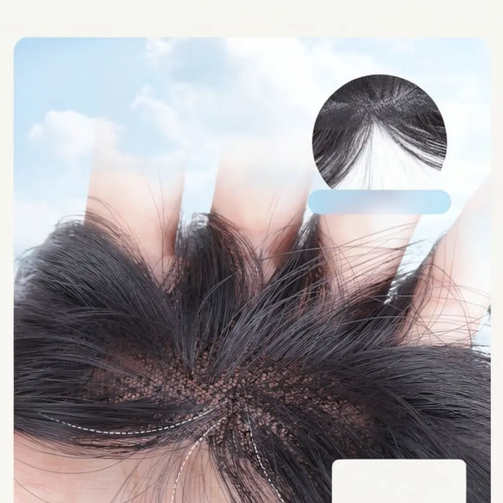 Premium Synthetic Hair Fringe For Liyuan Breathable Volumizing Hair Piece Natural Looking Front Bangs For Daily Use