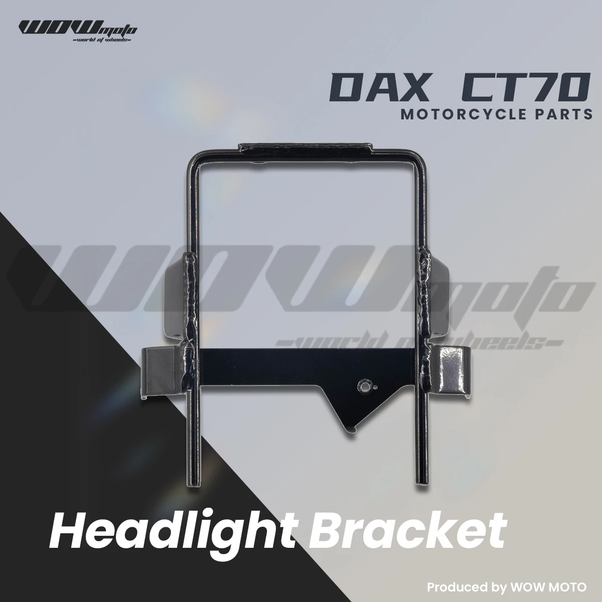 Conjunto de faro delantero para Mini Moto DAX CT70 ST70 |   Soporte de faro delantero 1969-1970 |   Piezas de Iluminación para Motocicletas
