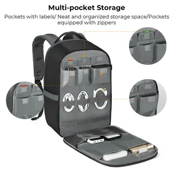 K&F Concept 22L 攝影相機背包 防水大容量 適用於佳能、尼康、索尼、賓得等單眼相機 10 最佳銷售 防水相機包 - №10