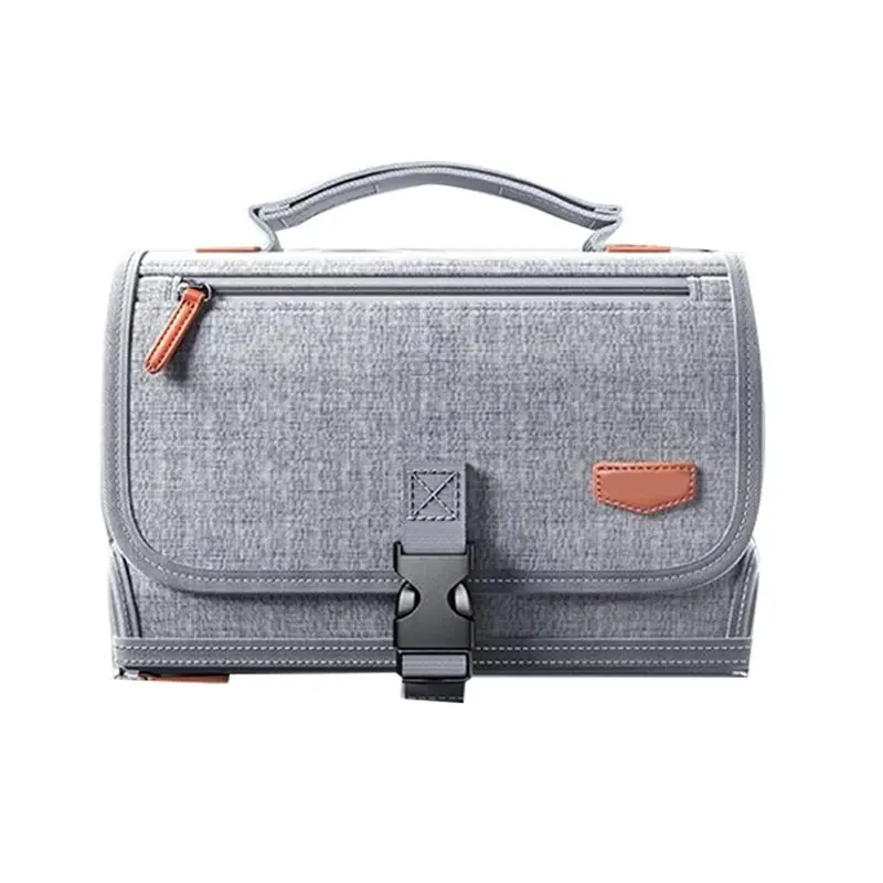 

A34R Для малышей: карман для детских салфеток, портативный пеленальный коврик, съемный дорожный пеленальный коврик, подарки для новорожденных на выписку/на рождение ребенка