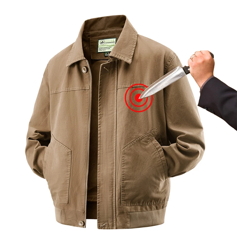 2027 Spring And Autumn New Arrival Windbreaker Men's Mid-length High-end Business Casual Men's Wear Men's Collar Top Gentleman J
