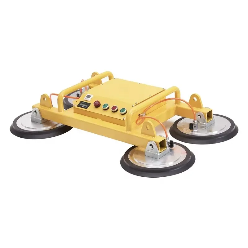 Vacuum Glass Lifter with Vacuum Lifting Machines, Top Sucker, Spider Fork, Skewer Loading Suction Cups