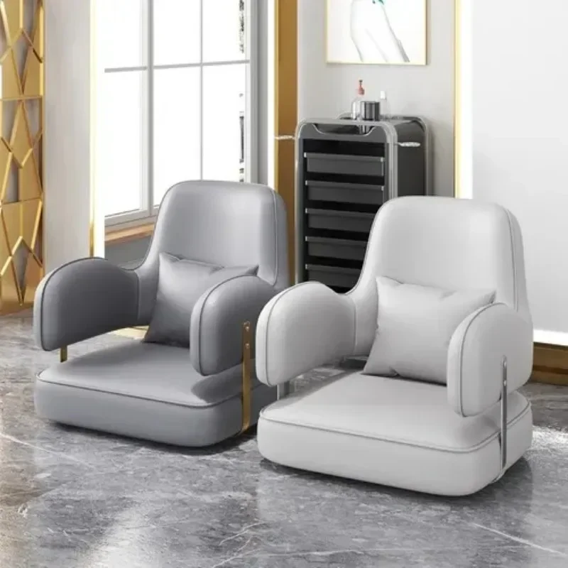 Modern Hair Salon Barber Chairs European Style Hairdressing Chair Dressing Room Back Armchair Recliner Cabeceros Furniture