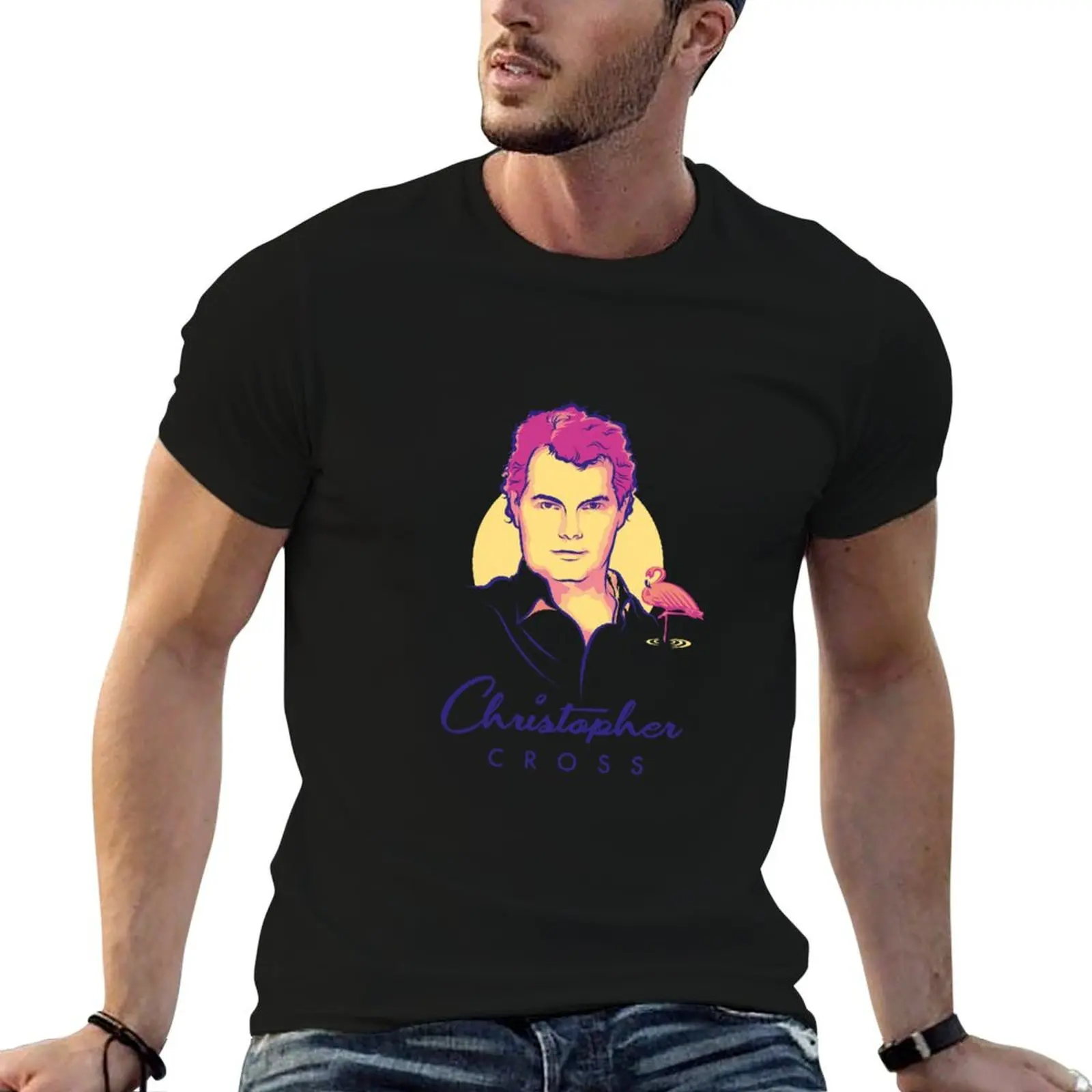

Christopher Cross T-Shirt t shirts for man graphic funny printed t shirts for man T-Shirt
