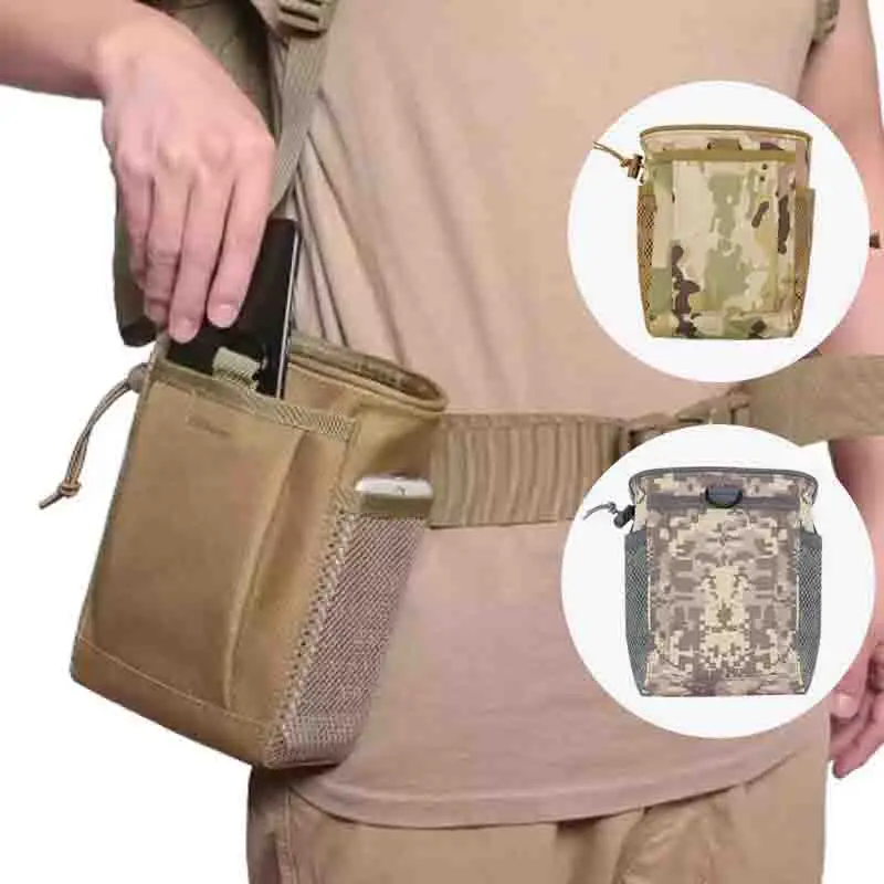 

1-2PCS Military Enthusiast Accessory Kit Portable Outdoor Tool Kit First Aid Kit Emergency Kit Camouflage Waist Bag Storage Bag