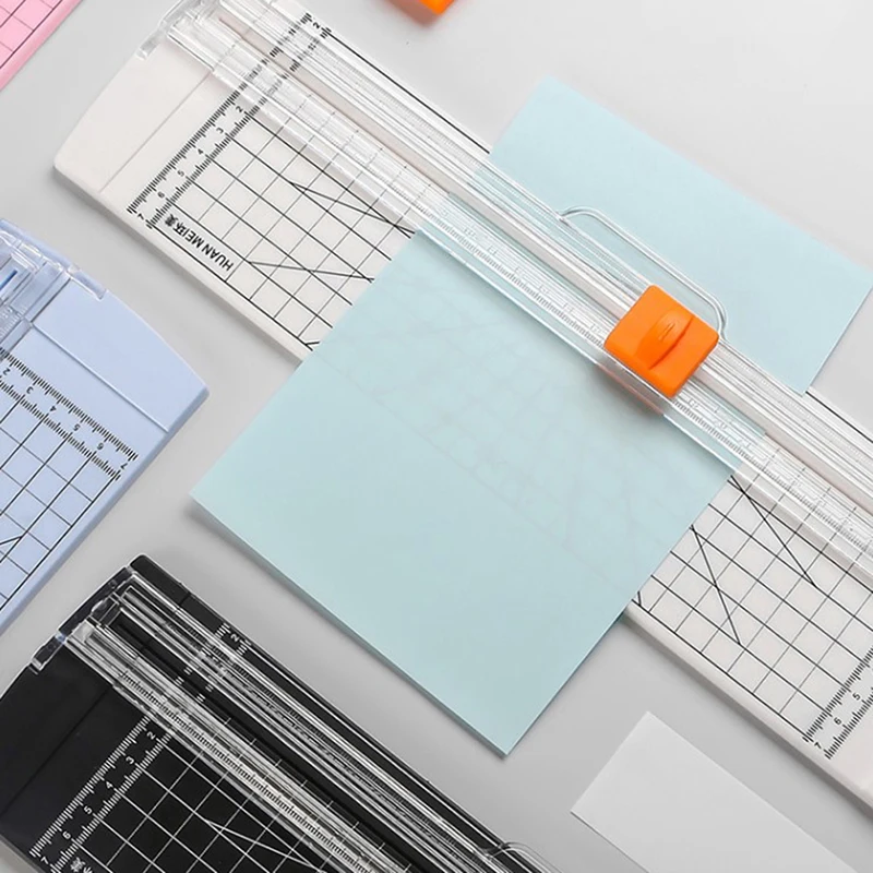 Recortadora de papel portátil A4/A5, cortadora de fotos de papel de precisión, cortadora de álbum de recortes, máquina de corte ligera, nuevo,
