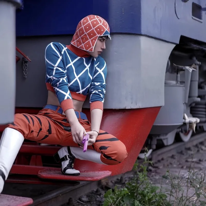 مجموعة أنيمي ميستا التأثيرية سترة السراويل هالوين كرنفال وسيم صديقها هدية عيد ميلاد