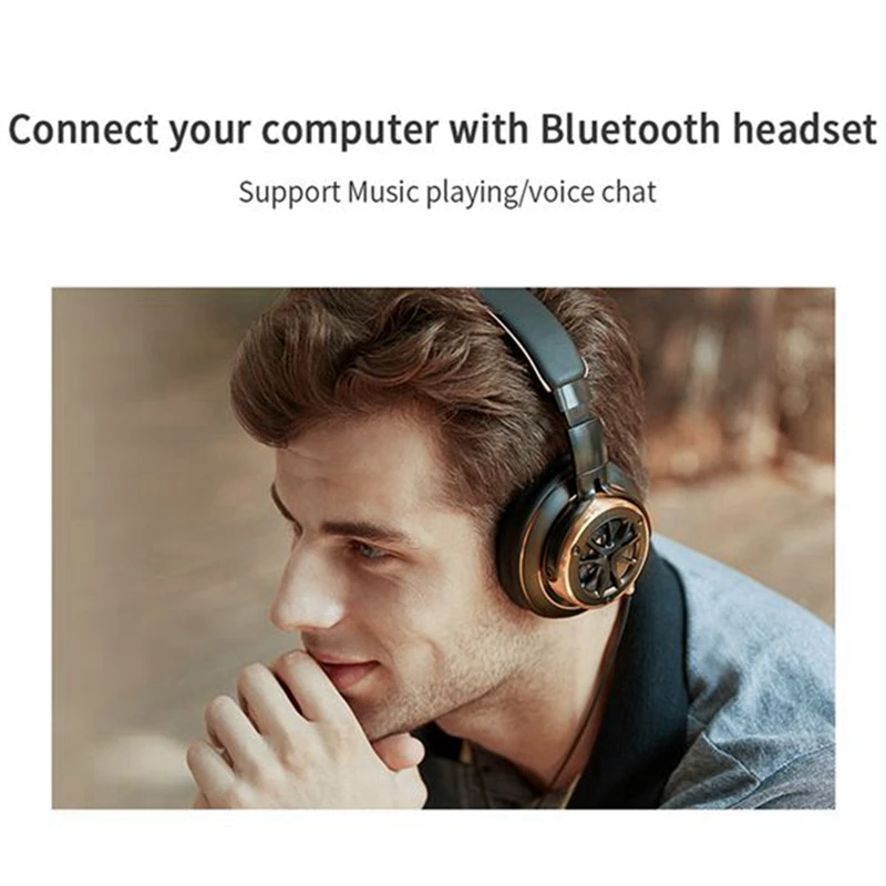 블루투스 어댑터 키 블루투스 동글 무선 수신기, 블루투스 어댑터 키, PC 헤드폰용 USB 5.0, 1 개