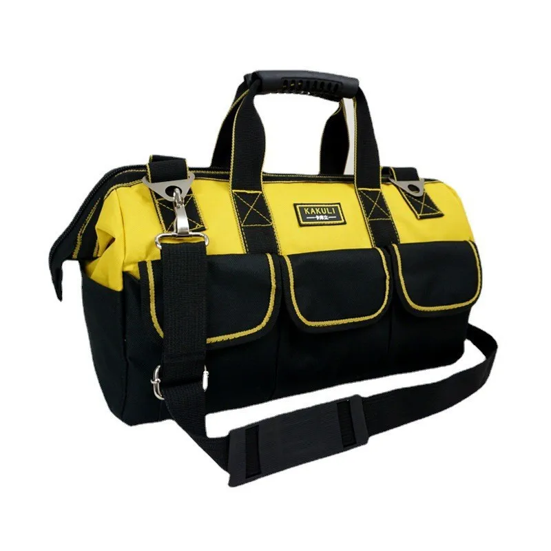 Electrician Tool Bag Multi-Function Tool Bag 1680D Oxford Cloth Electrician Bag, Multi-Pocket Waterproof Storage Hand bag