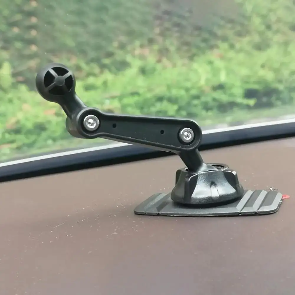 Universal 17mm Ball Head Car Dashboard Self Adhesive Base 360 Degree Rotation Phone Holder Cellphone Support Bracket Accessories image 3