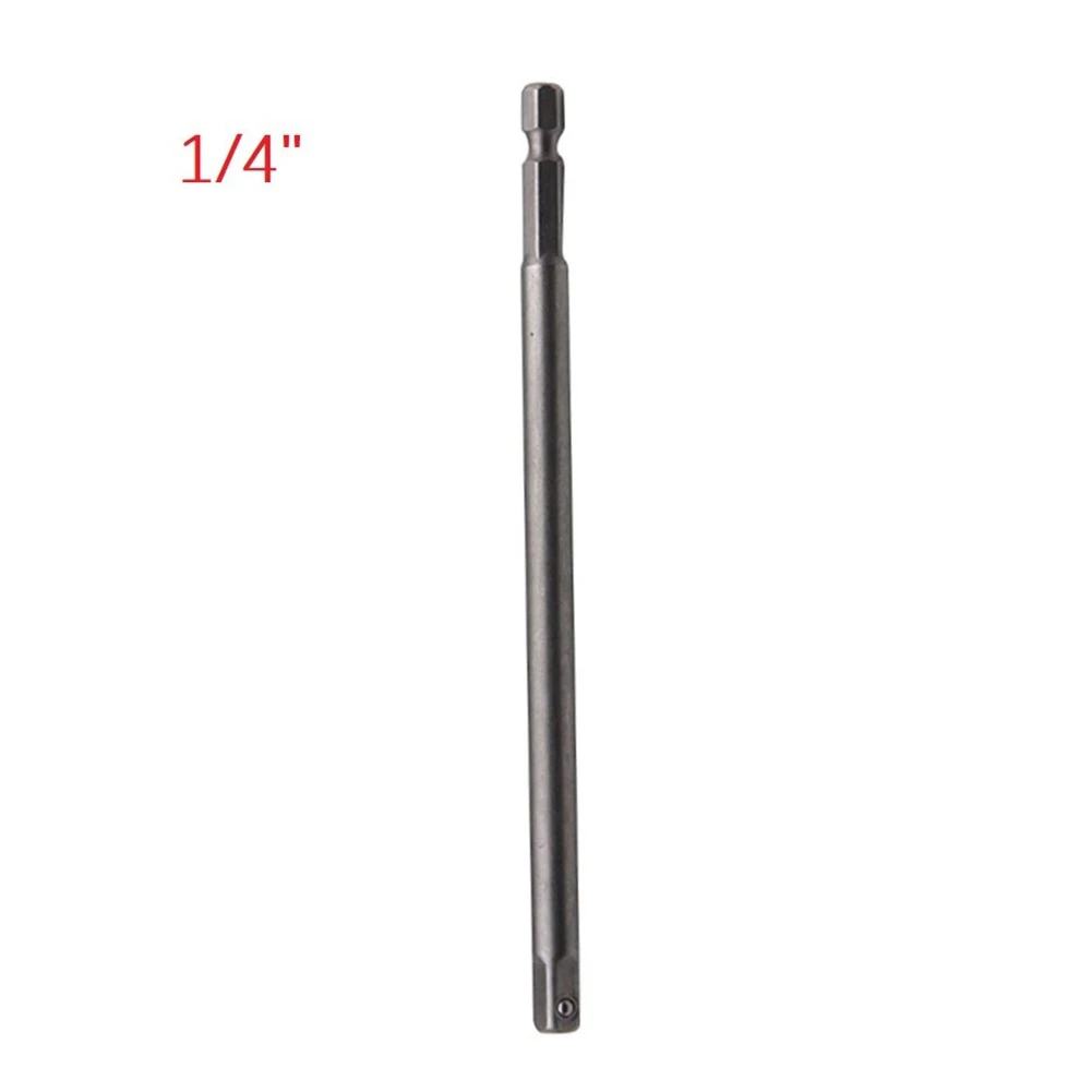 1/3 Pcs 150mm Impact Screwdriver Drill Bit Socket Adapter Extension Bar 1/4 3/8 1/2inch For Power Screwdriver Tools Accessories