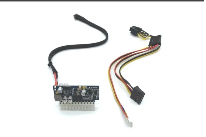 

DC-ATX может быть подключена напрямую в мини-хост с одним нитридом галлия мощностью 250–400 Вт, бесшумный модуль питания NAS ITX.