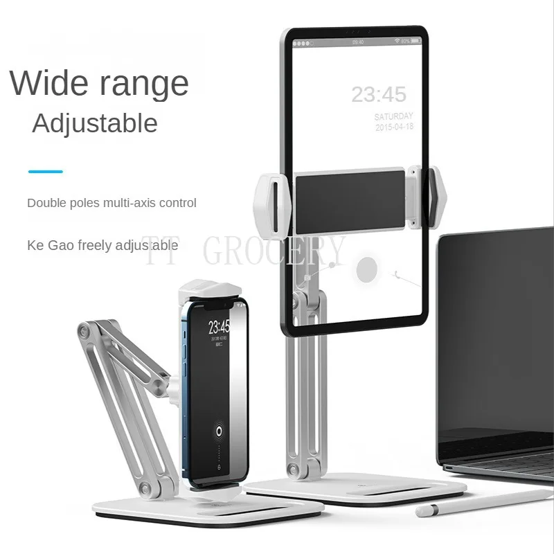 Magnetic Tablet Stand Holder Metal Bracket Mount Support for Apple Xiaomi Huawei Ipad Pad Aluminium Alloy Ipad Stand Holder