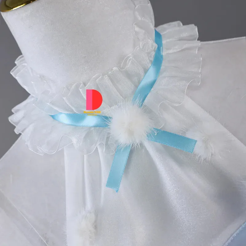 CyGame Honor of Kings disfraz de Cosplay Yao juego de rol Anime Yaria ropa vestido azul de Lolita para mujeres niñas Comic Con peluca de fiesta Sho