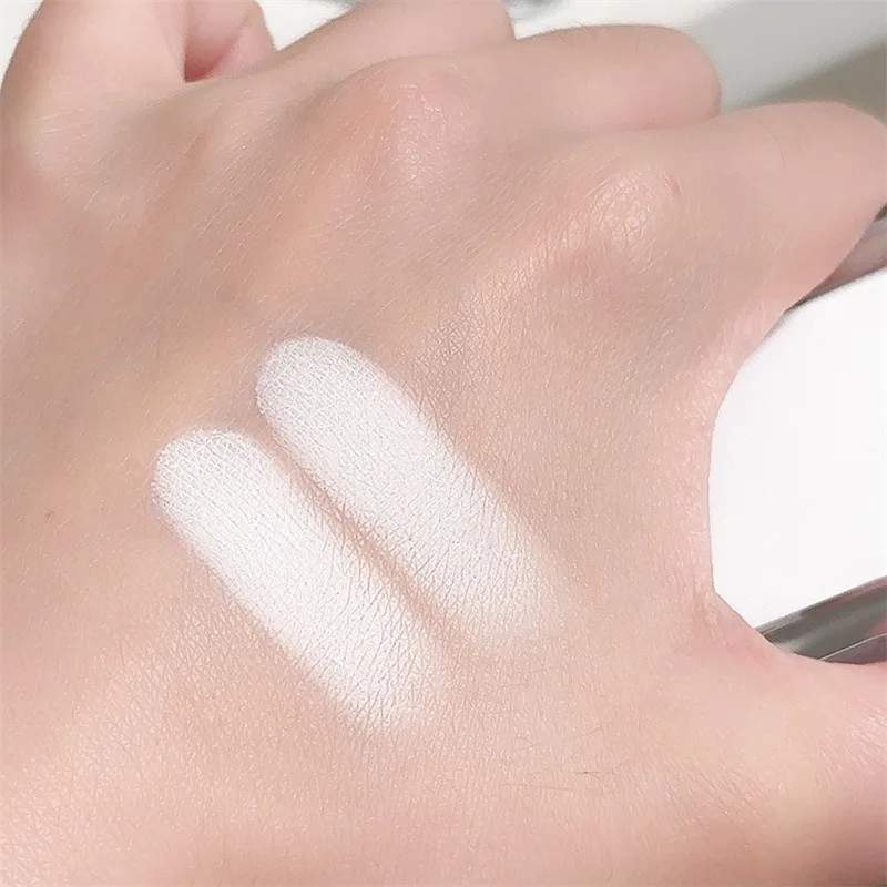 Mattes Highlighter-Puder für Tränenrillen und unter den Augen, natürlicher reinweißer aufhellender Schatten, 3D-Kontur-Gesichtsstraffungs-Make-up – Detail 13