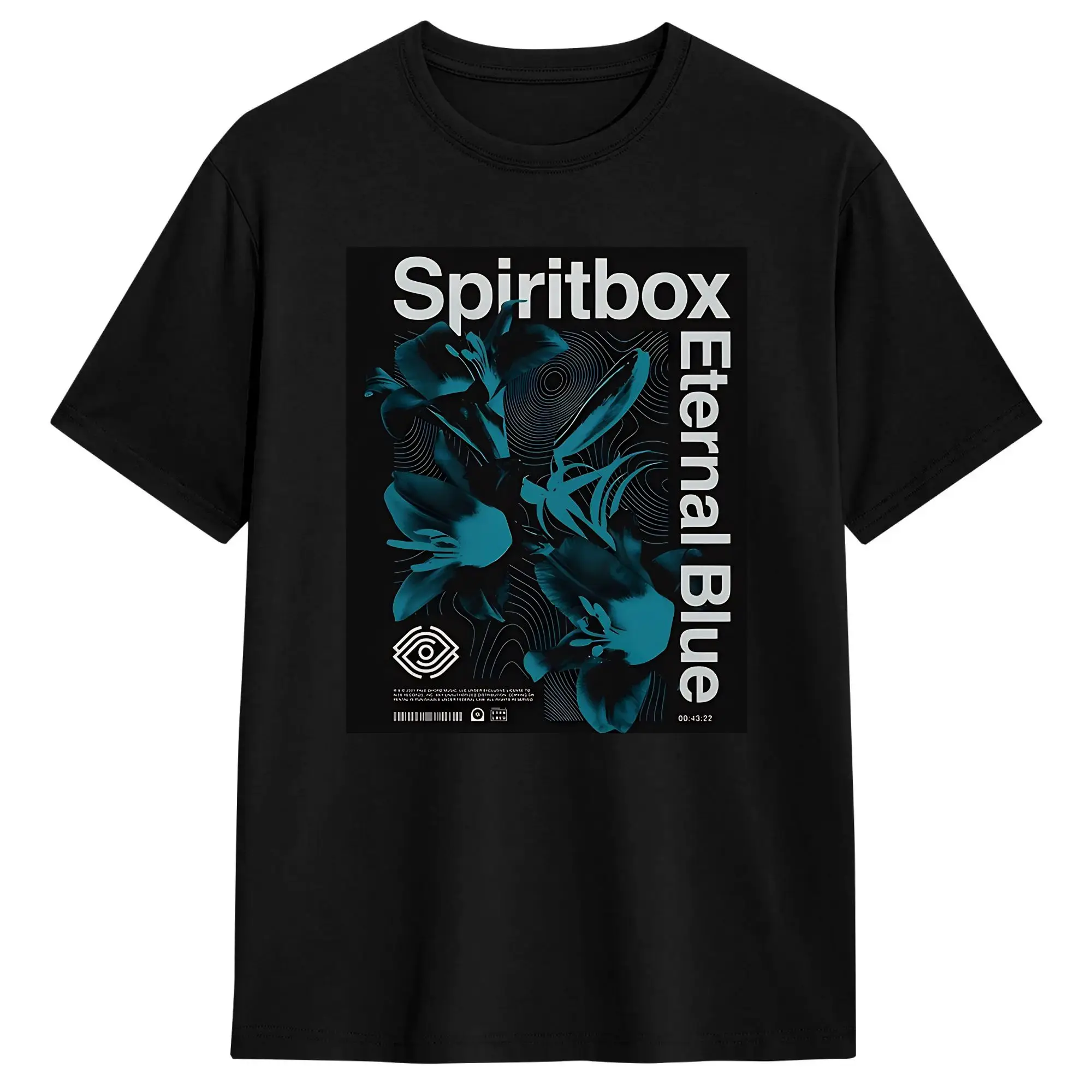 Spiritbox Eternal Blue Floral Poster Art T-Shirt Summer T Shirts Couple 100 Cotton O Neck Plus Size 5XL Tees Short Sleeve Tops