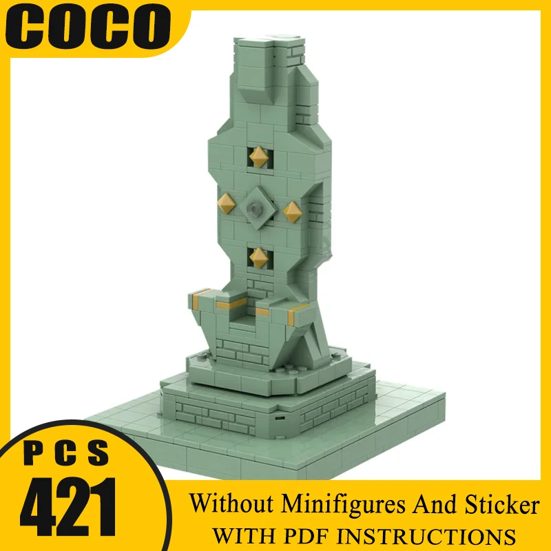 

Popular Rings Movie Model Moc Building Bricks Throne at the foot of the Mountain Modular Blocks Gifts Christmas Toys DIY Sets