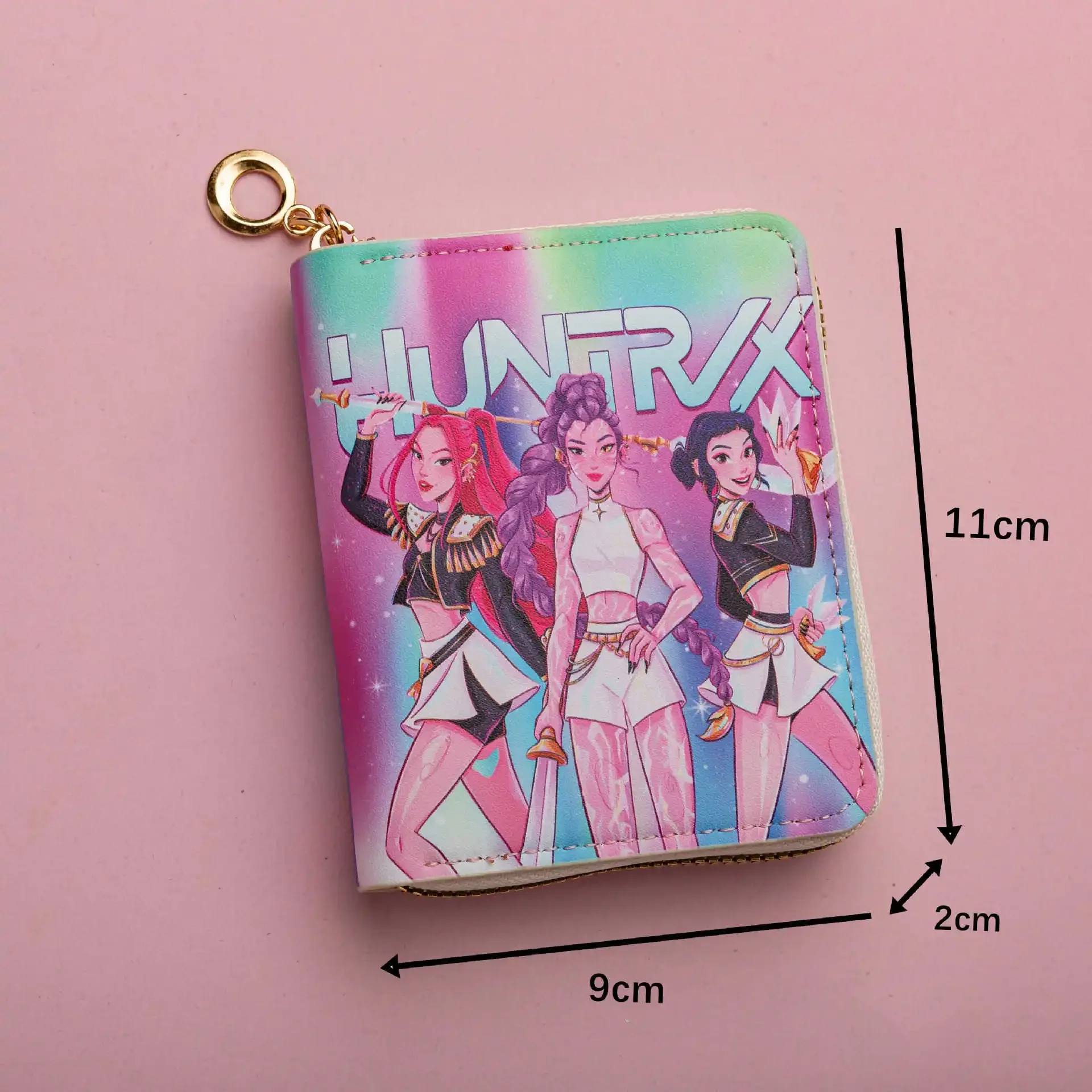 Cute Witch Hunter Wallet PU Short Coin Pouch Coin Pack Card Pack Portable Cute Pack Toy Xmas Gift favors gift