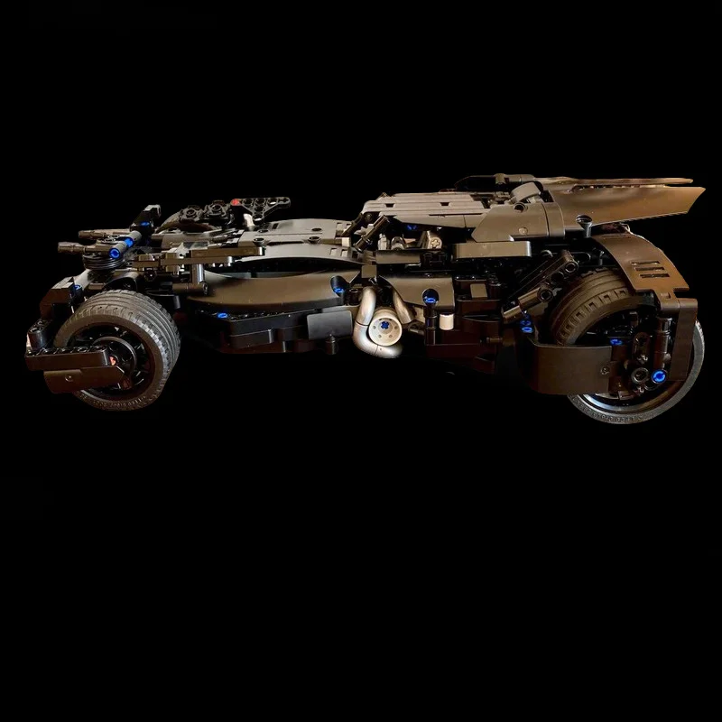 792 pièces Speed Hypercar Technic BvS MOC, blocs de construction modulaires personnalisables, conception créative, jouet éducatif DIY pour garçons, cadeau d'assemblage