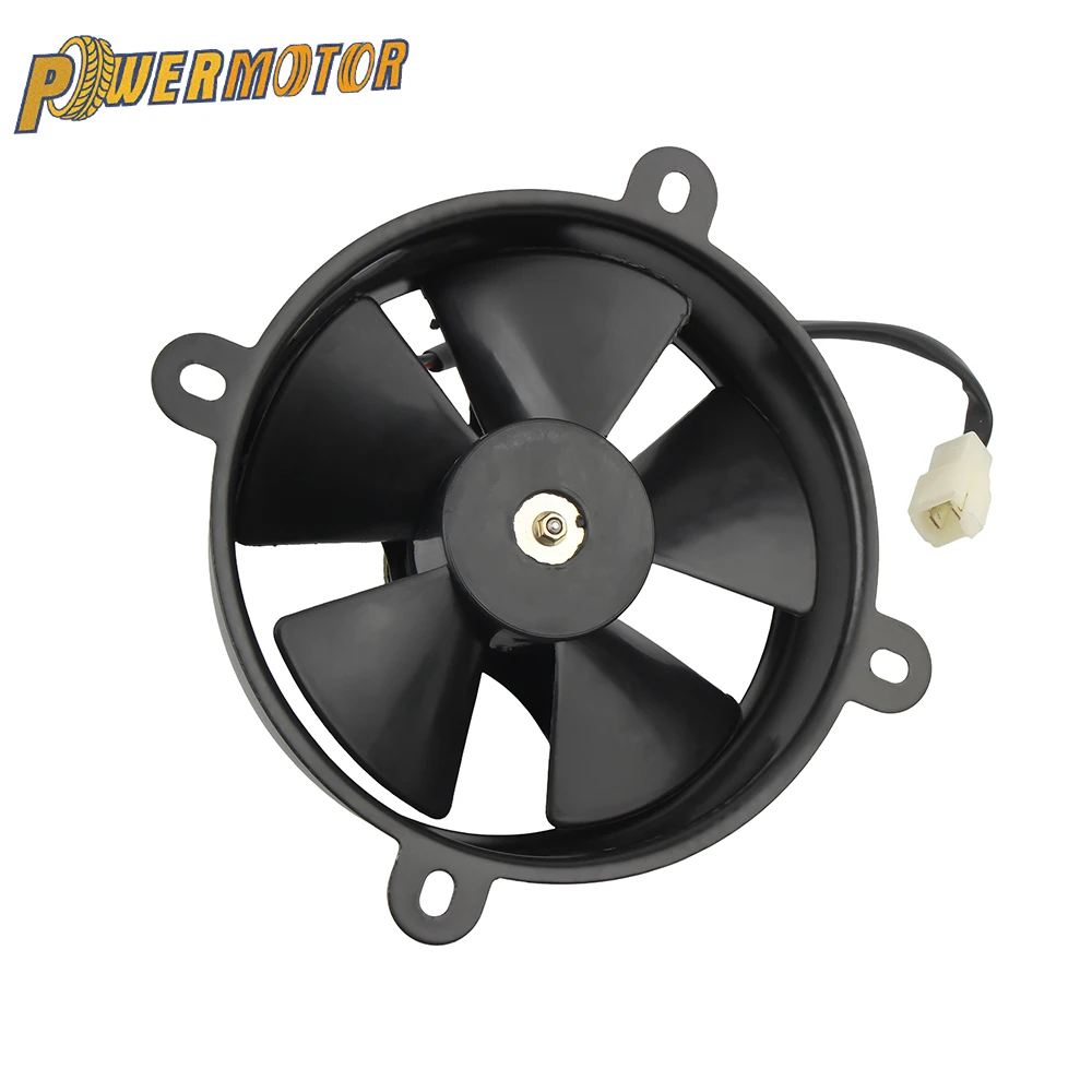 12V 6 "Motorrad lüfter Ölkühler Motor Elektrische Kühler Für Honda Yamaha Suzuki KTM Kawasaki Universal ATV Motocross