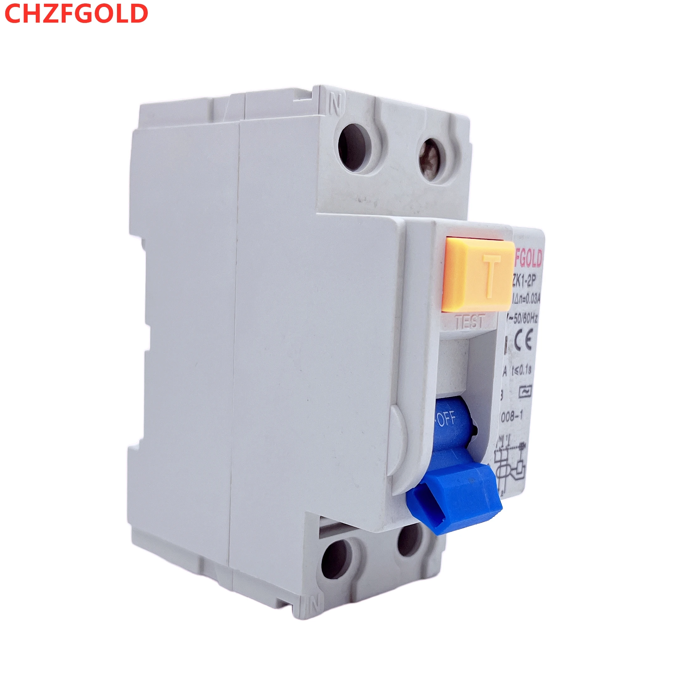 Rccb  30mA RCCB  RCD  TYPE B/AC/A 40A 63A 100A 125A 130A 30mA 2 Poles RCCB ELCB Type AC Circuit DC Breakers