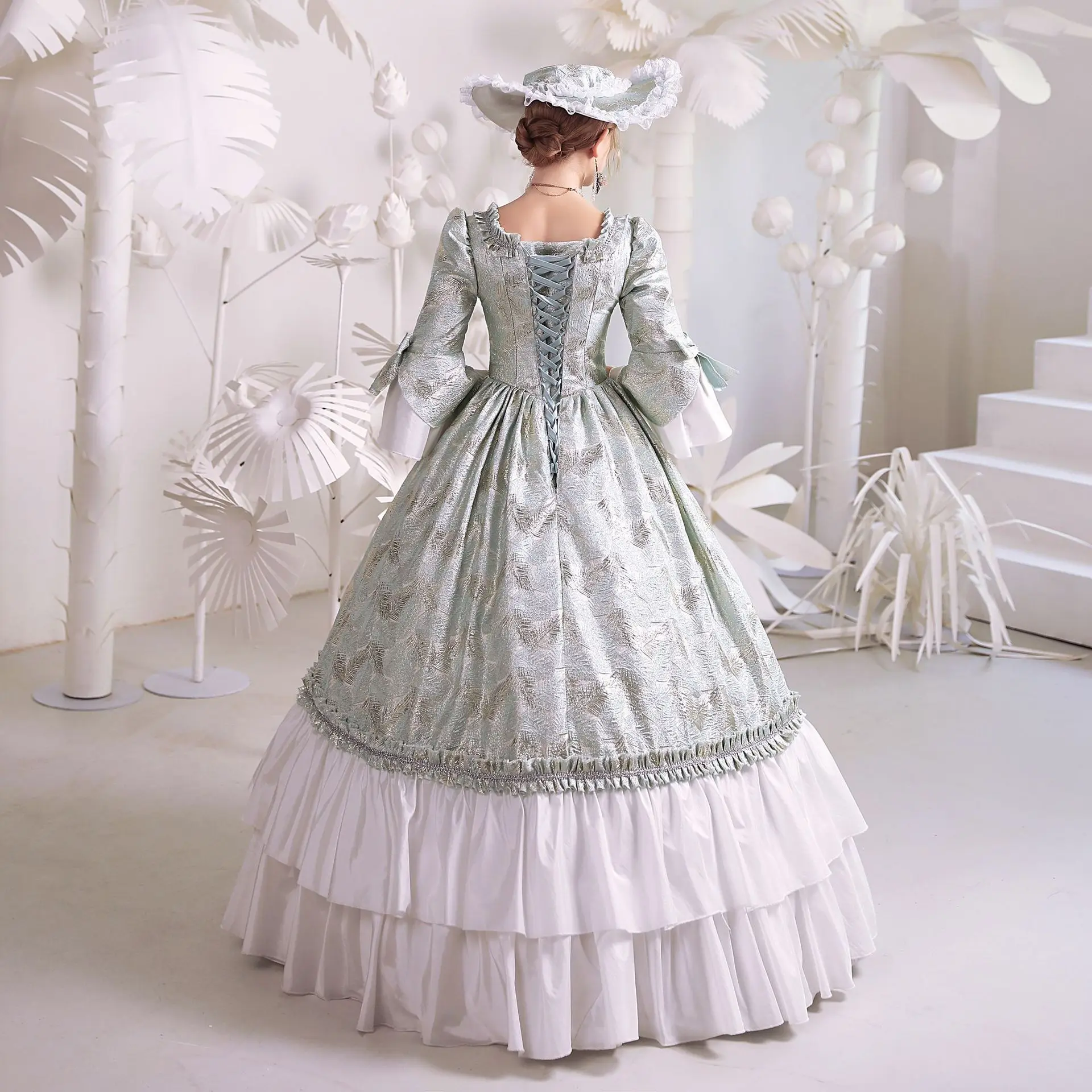 Popular Harbin Russian Travel Photography Clothing Russian Princess Retro European Clothing Travel Photography Clothing 웨딩드레스 한국