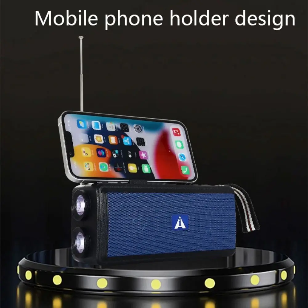 

Mini Solar Power Radio with LED Flashlight Multifunctional Bluetooth Speaker High Quality Solar Charging Small Wireless Speaker