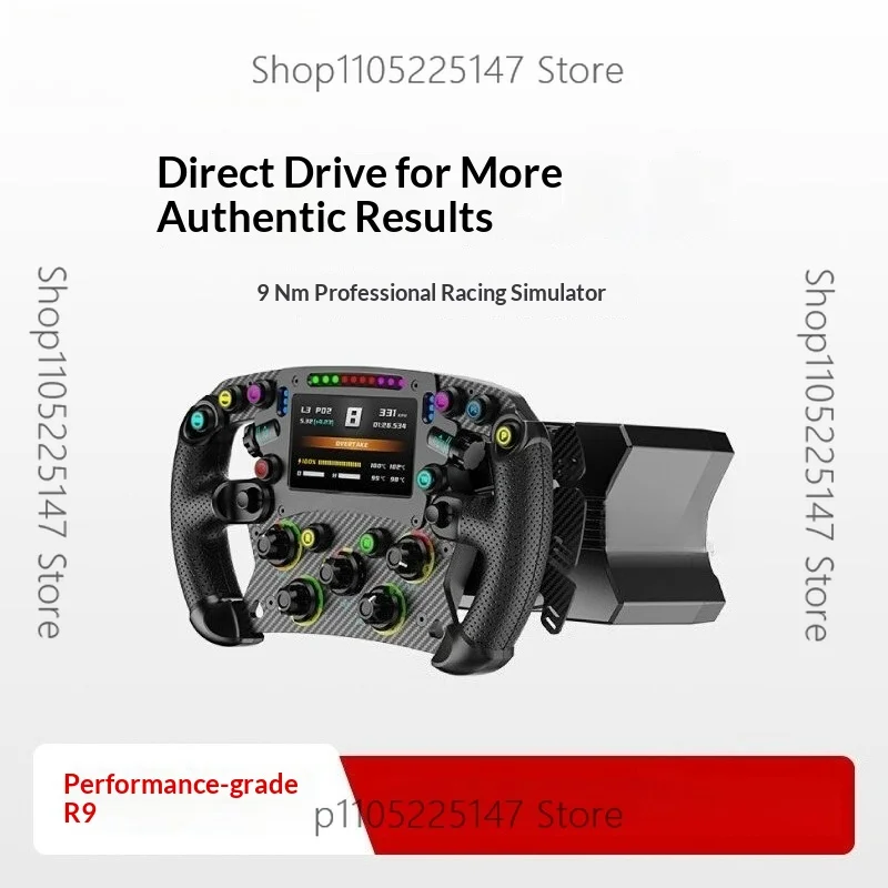 

Direct drive racing emulator base driving car game steering wheel pedal computer PC dynamic force feedback