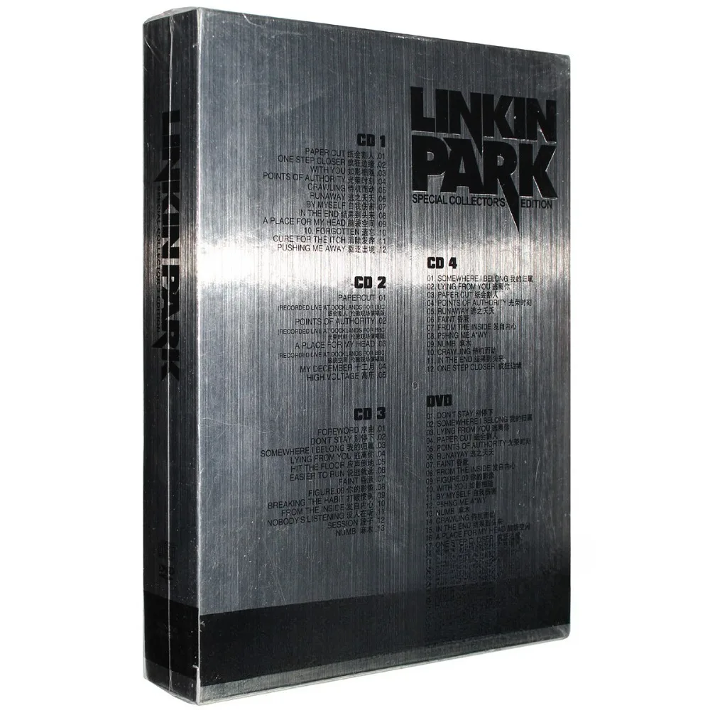 Edición de coleccionista conmemorativa de Linkin Park Álbum de música rock Obras maestras de rock clásicas para fanáticos de Linkin Park y coleccionistas de música