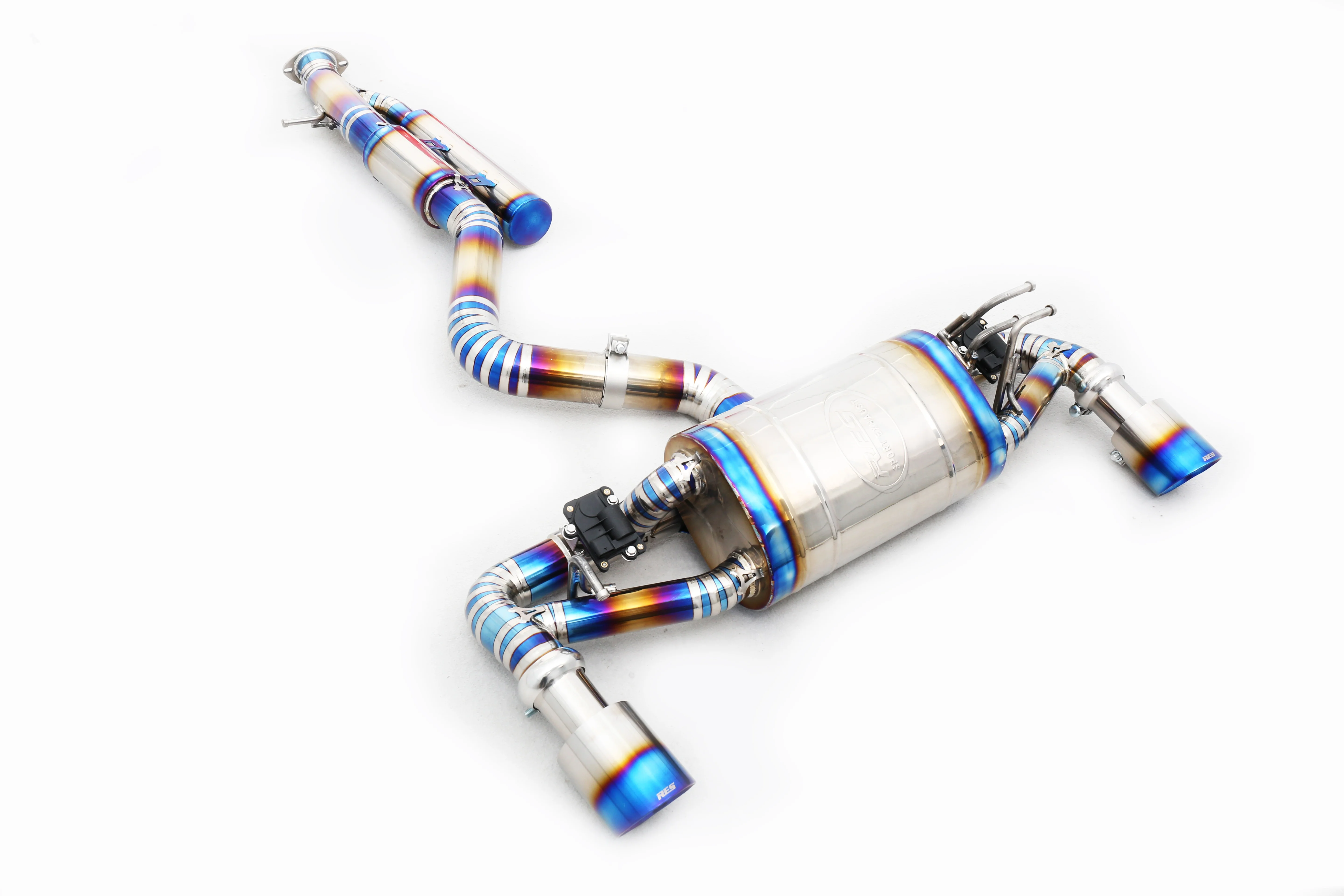 Custom 304 Stainless Steel/Titanium Valved Exhaust System Designed Specifically for 1.6T