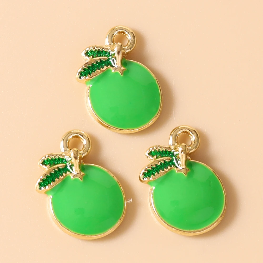 Leslie 20 Stück Niedliche Pitaya-Drachenfrucht-Anhänger für Niedliche Ohrringe, Armbänder, Halsketten, Anhänger, DIY-Schmuckherstellungszubehör – Detail 13