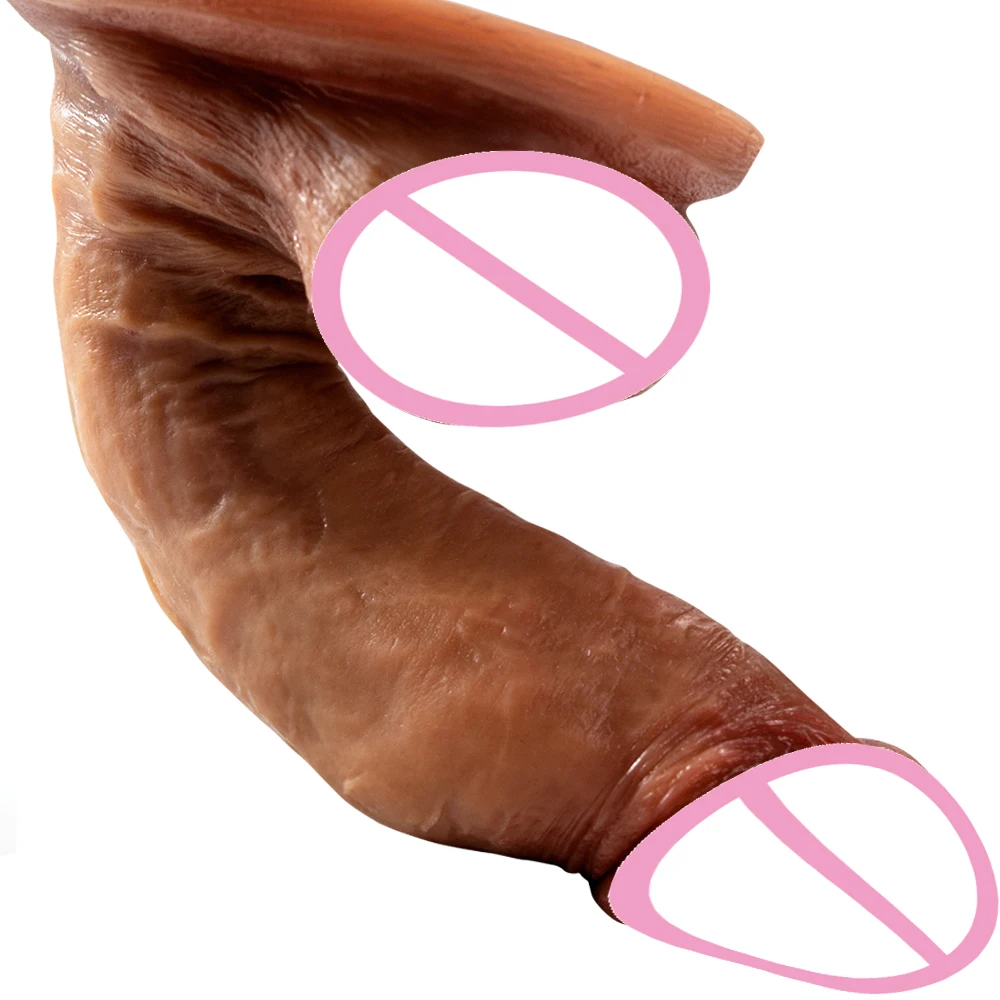 11.2in Soft Realistic Thick Huge Dildo Gay Adults Sex Toy for Women Suction Cup Big Dick  Vaginal Masturbators Silicone Penis