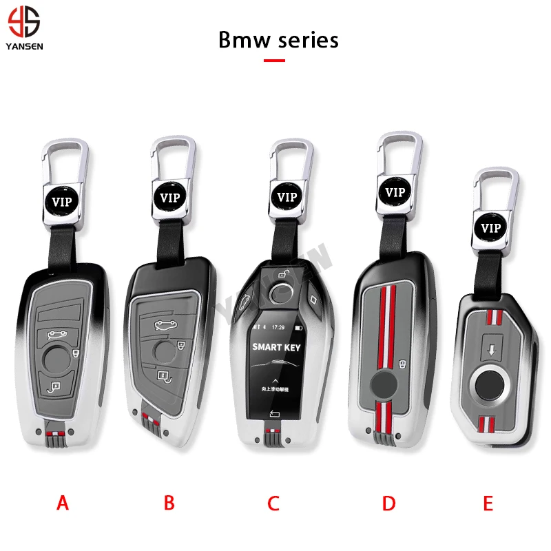 

New Design Key ring Keychain Key Case Cover For BMW Remote Key Accessories