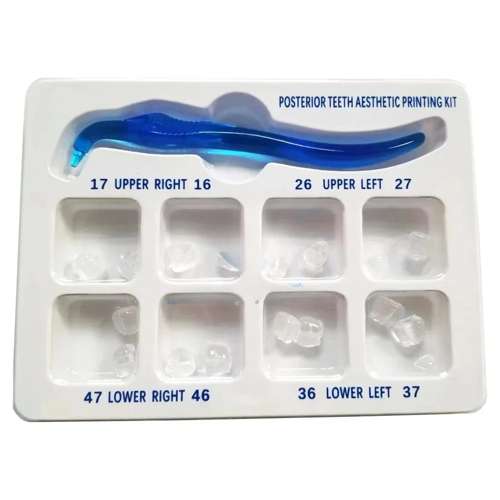 

Dentalss Posteriors Teeth Aesthetics Printing Mould Kits Perfectlys Reshapes Restorations Tooth Filling Oral Therapys Tools