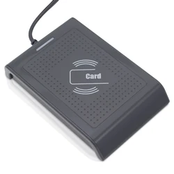 RFID Reader 13.56MHZ+125KHz Reader Reads 1326 Proximity Cards & EM4100 ID Card &Mifare Classic Card USB Reader Keyboard for Linu