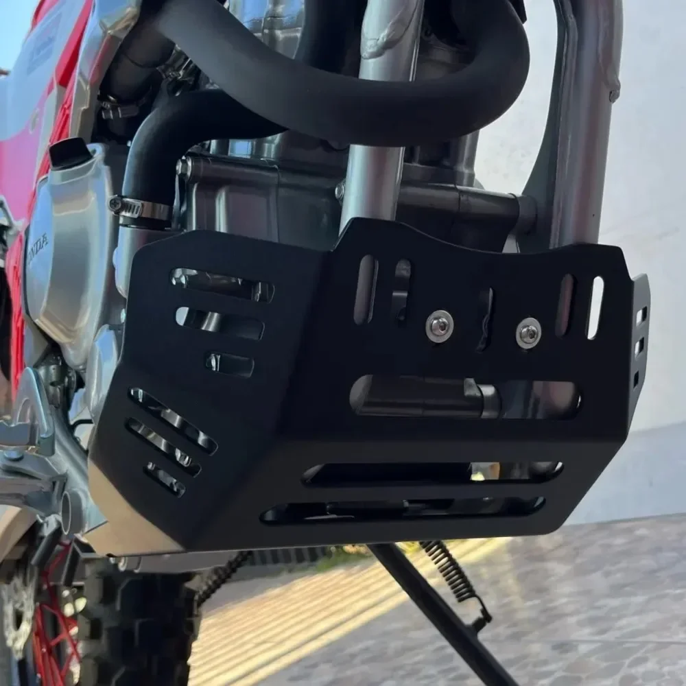 

CRF 300L 2023 Under Engine Protection Cover For HONDA CRF300L 2021-2022 Motorcycle Accessories CNC Skid Plate Bash Frame Guard