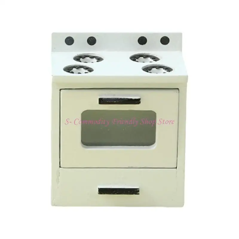 85ae 1/12 Échelle poupées à échelle miniature Plat cuisine Play pour enfants Modèle d'armoire maison poupée pour les