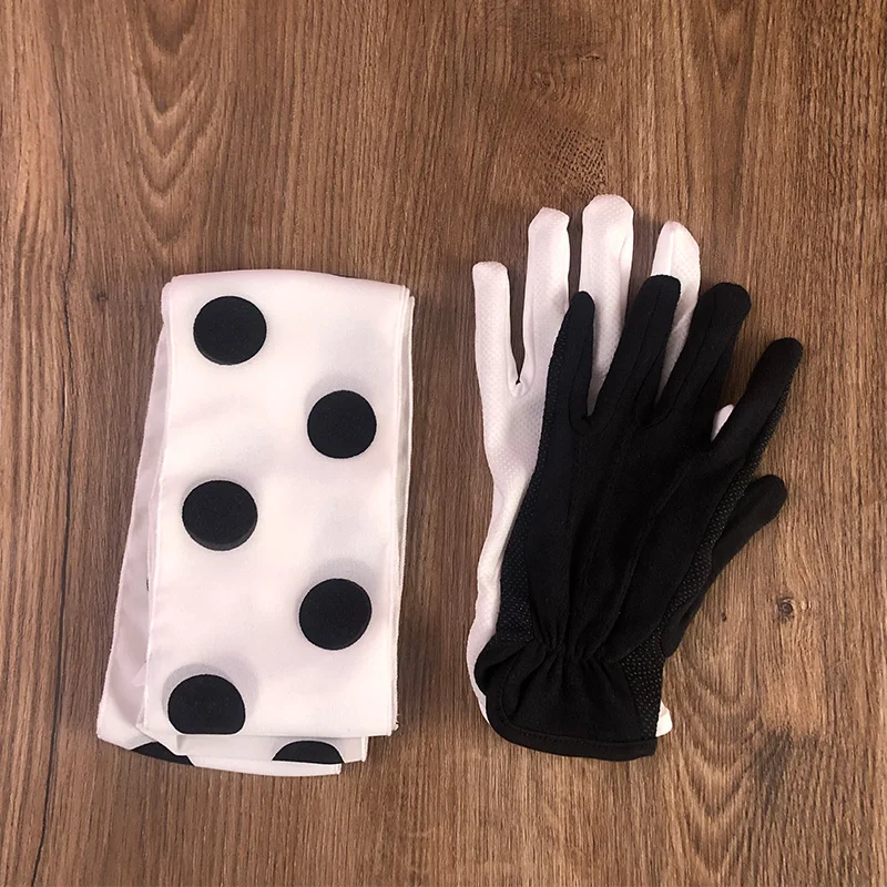 glove to zebra silk close up magic trick professional magician street stage party magia props easy to do