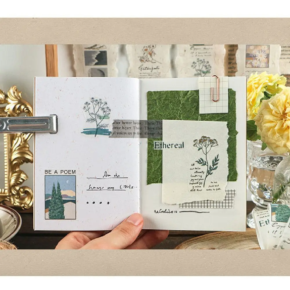 Creative Stationary Accessories Flakes Decorative Stickers Tape Sticker Decoration Sticker Paper Masking Tape