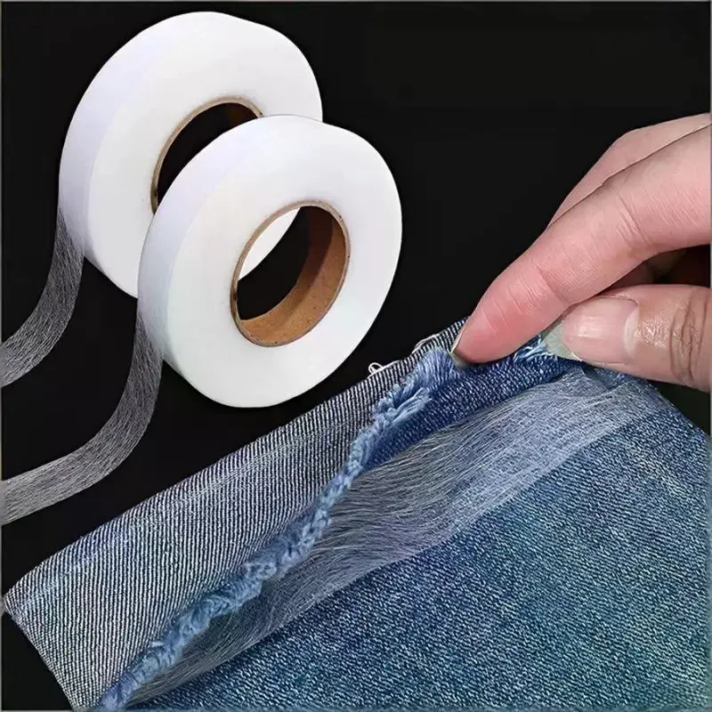 Self Adhesive Pants Hem Tape Iron DIY Jean Clothes Length Shorten For Hats Clothes Hot Melt Double-Sided Tape Sewing Tool