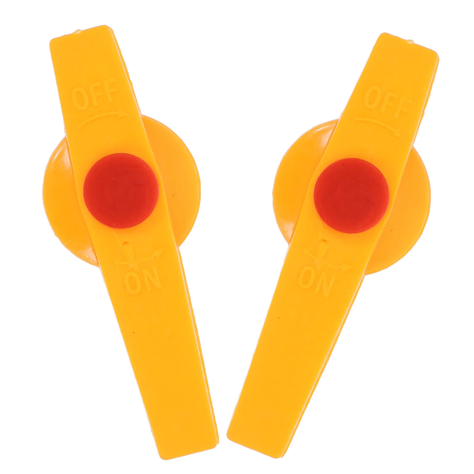 2Pcs Ball Valve Handle Plastic Replacement for 20Mm 25Mm Water Shut Off Valve Lever Easy Installation Quick Connect Fittings,